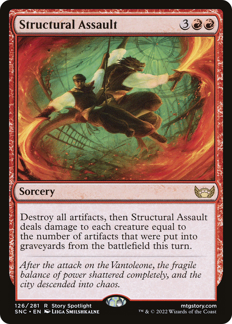 Structural Assault [Streets of New Capenna] Foil