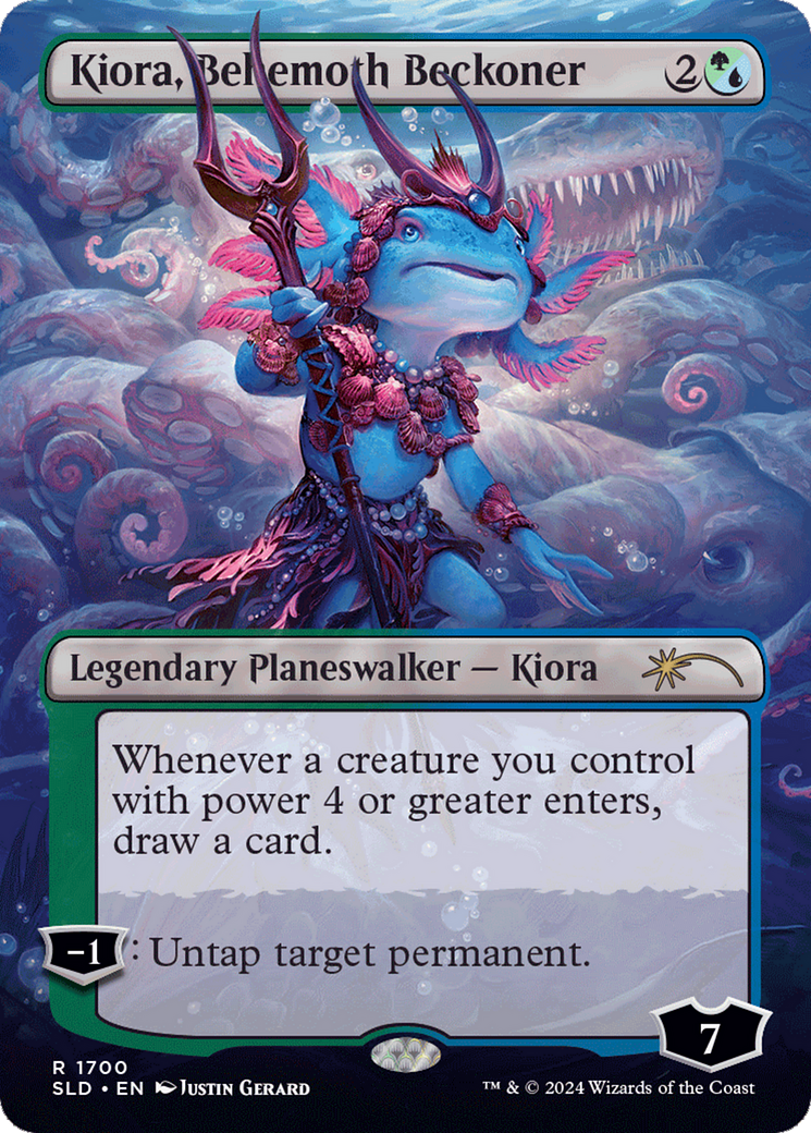 Kiora, Behemoth Beckoner [Secret Lair Drop Series] | Silver Goblin