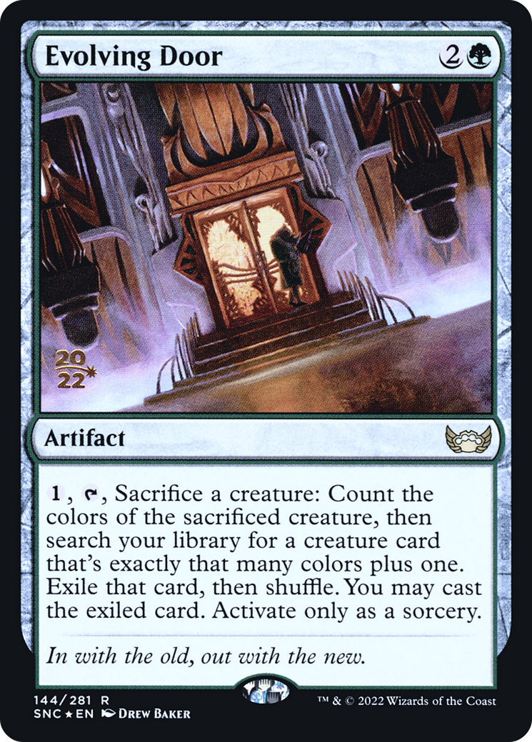 Evolving Door [Streets of New Capenna Prerelease Promos]