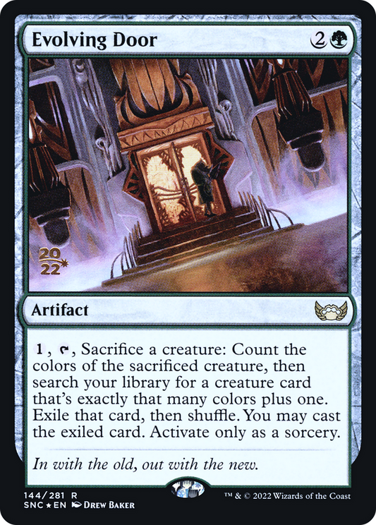 Evolving Door [Streets of New Capenna Prerelease Promos]