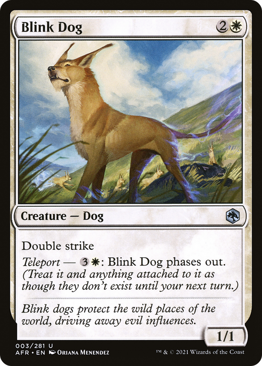 Blink Dog [Dungeons & Dragons: Adventures in the Forgotten Realms] Foil