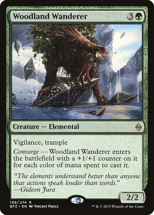 Woodland Wanderer [Battle for Zendikar] Foil