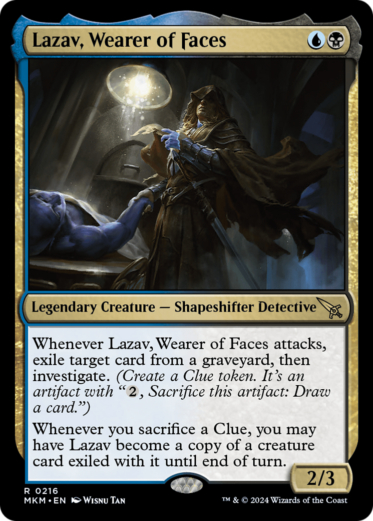 Lazav, Wearer of Faces (216)