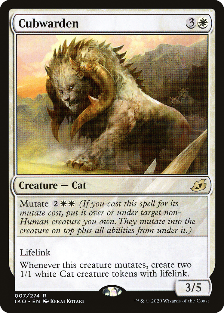 Cubwarden [Ikoria: Lair of Behemoths] Foil