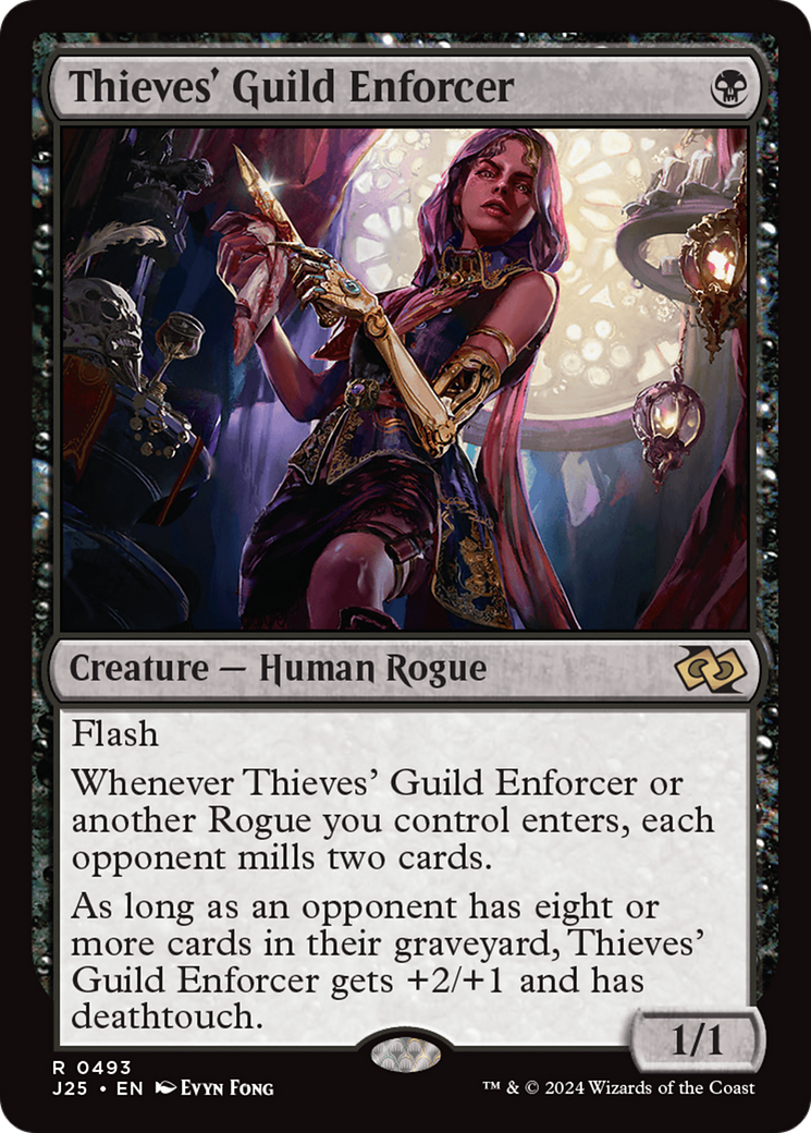 Thieves' Guild Enforcer [Foundations Jumpstart] | Silver Goblin