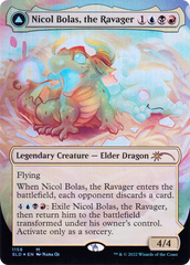 Nicol Bolas, the Ravager // Nicol Bolas, the Arisen (Borderless) [Secret Lair: From Cute to Brute] | Silver Goblin