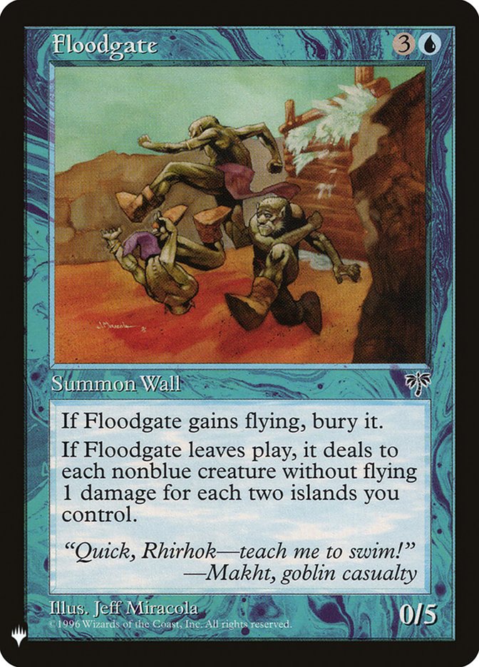 Floodgate [Mystery Booster] | Silver Goblin