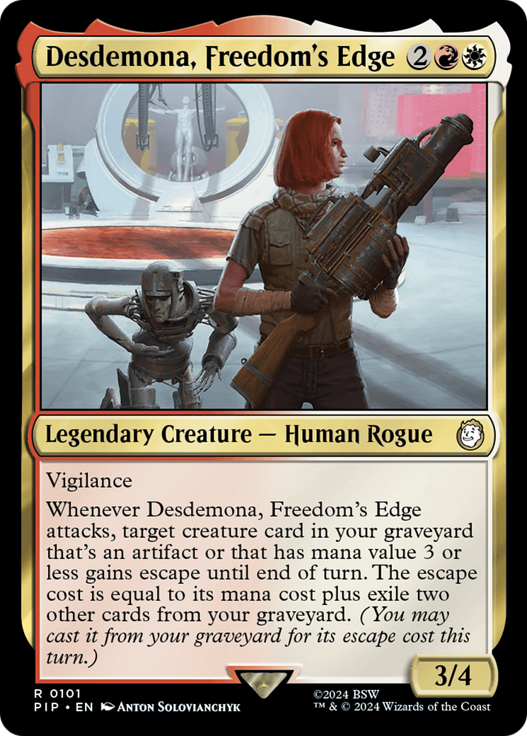 Desdemona, Freedom's Edge [Fallout] Foil