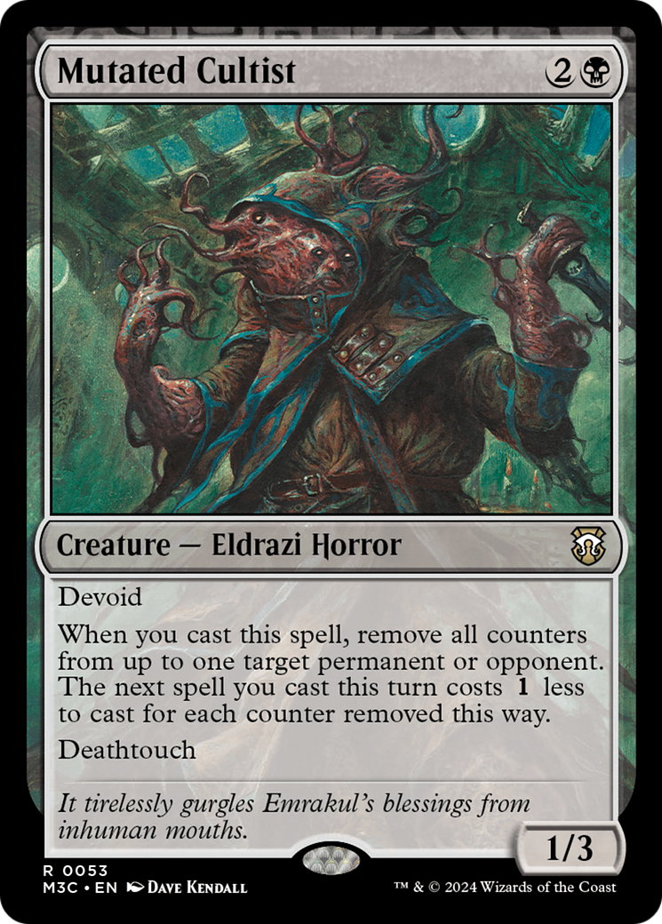 Mutated Cultist: (devoid) (053)