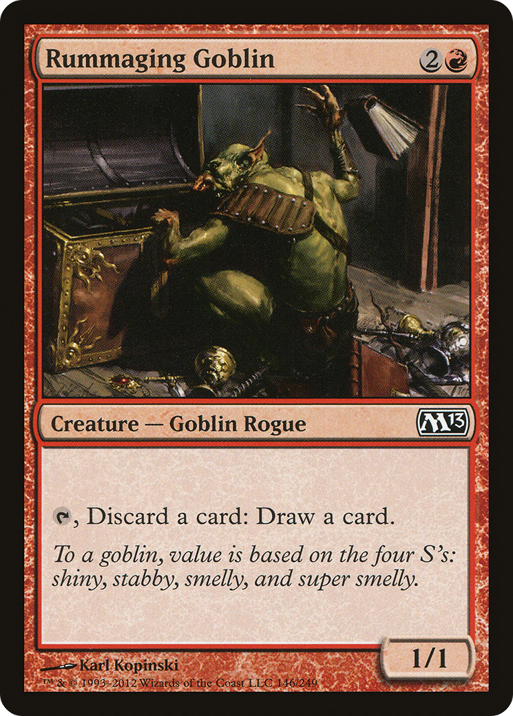 Rummaging Goblin (146) Foil - Magic 2013