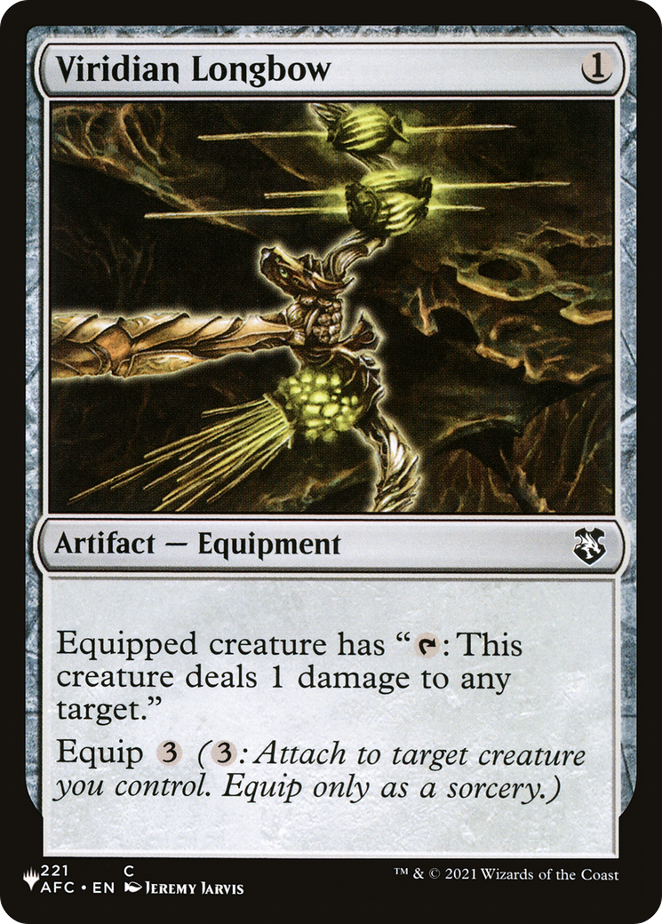 Viridian Longbow [The List Reprints] | Silver Goblin