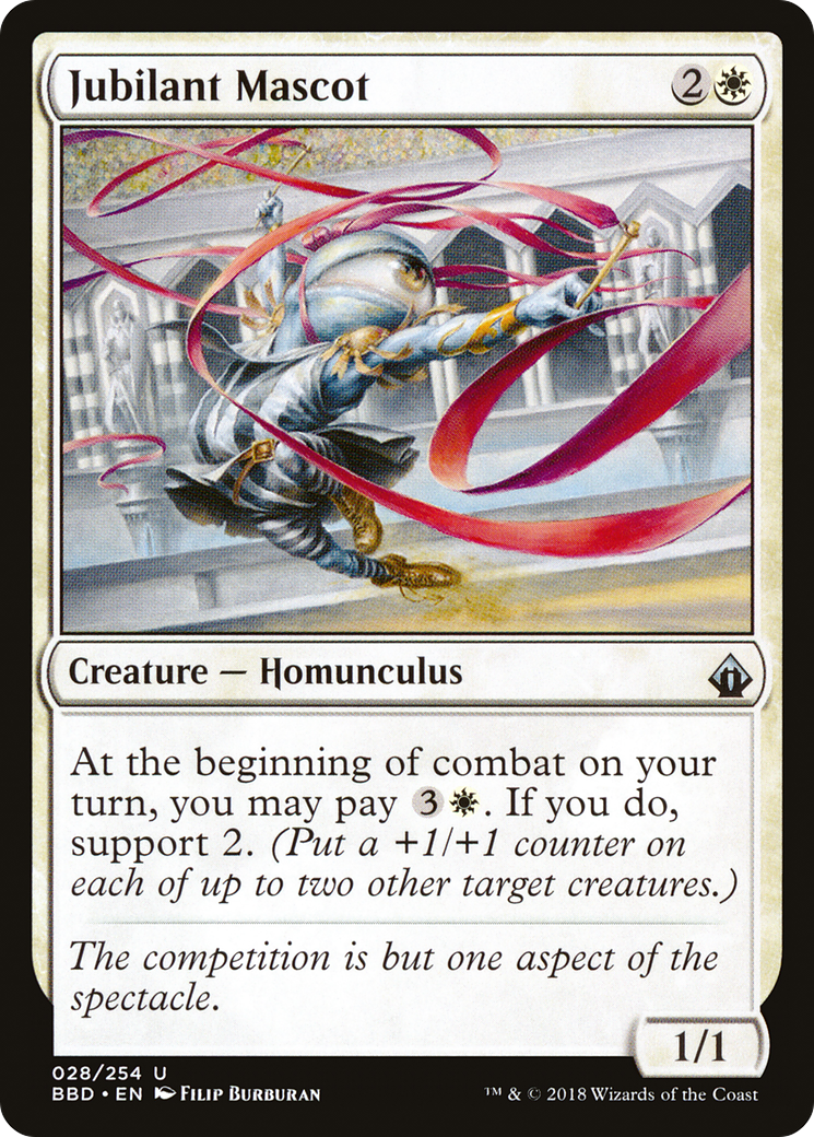 Jubilant Mascot (028) Foil - Battlebond