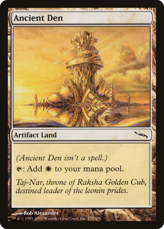 Ancient Den [Mirrodin] Foil