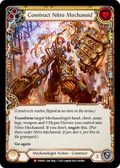 Construct Nitro Mechanoid // Nitro Mechanoid [DYN092] (Dynasty)  Rainbow Foil | Silver Goblin