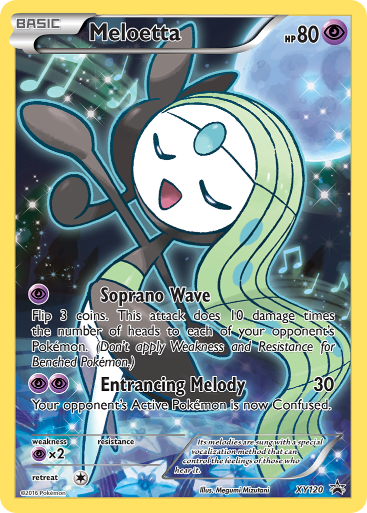 Meloetta (XY120) [XY: Black Star Promos] | Silver Goblin