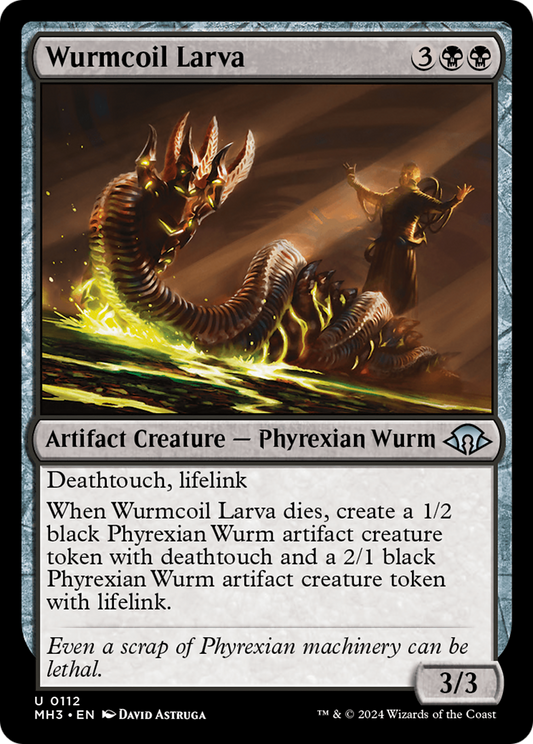 Wurmcoil Larva [Modern Horizons 3] Foil