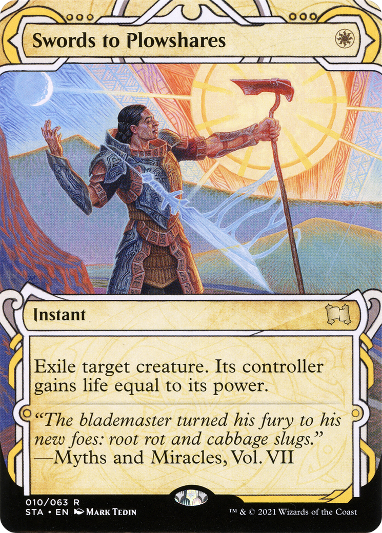 Swords to Plowshares [Strixhaven: School of Mages Mystical Archive] Foil