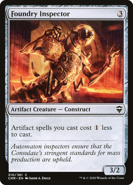 Foundry Inspector [Commander Legends] Foil