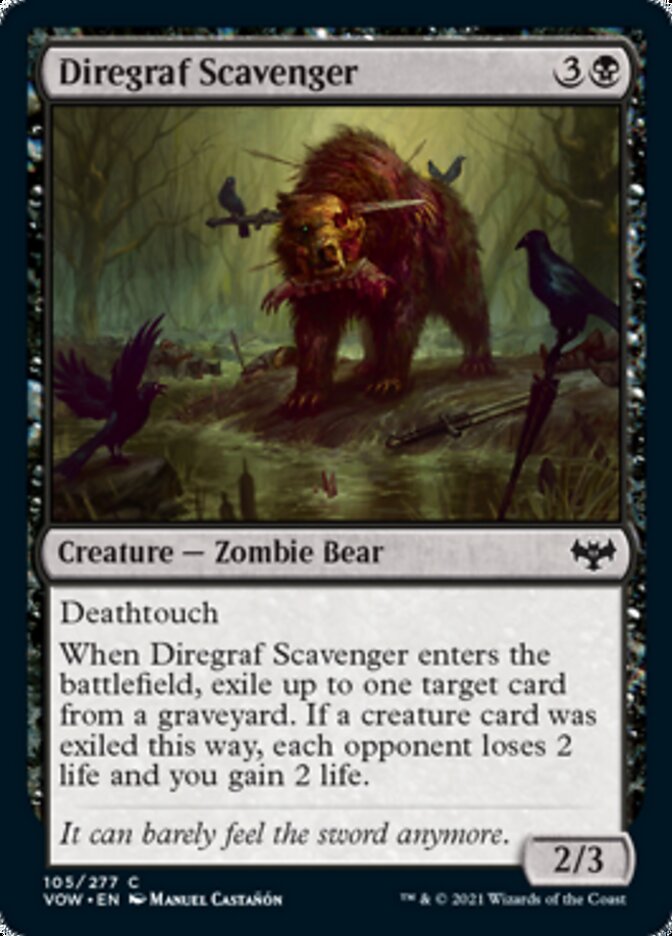 Diregraf Scavenger [Innistrad: Crimson Vow] | Silver Goblin