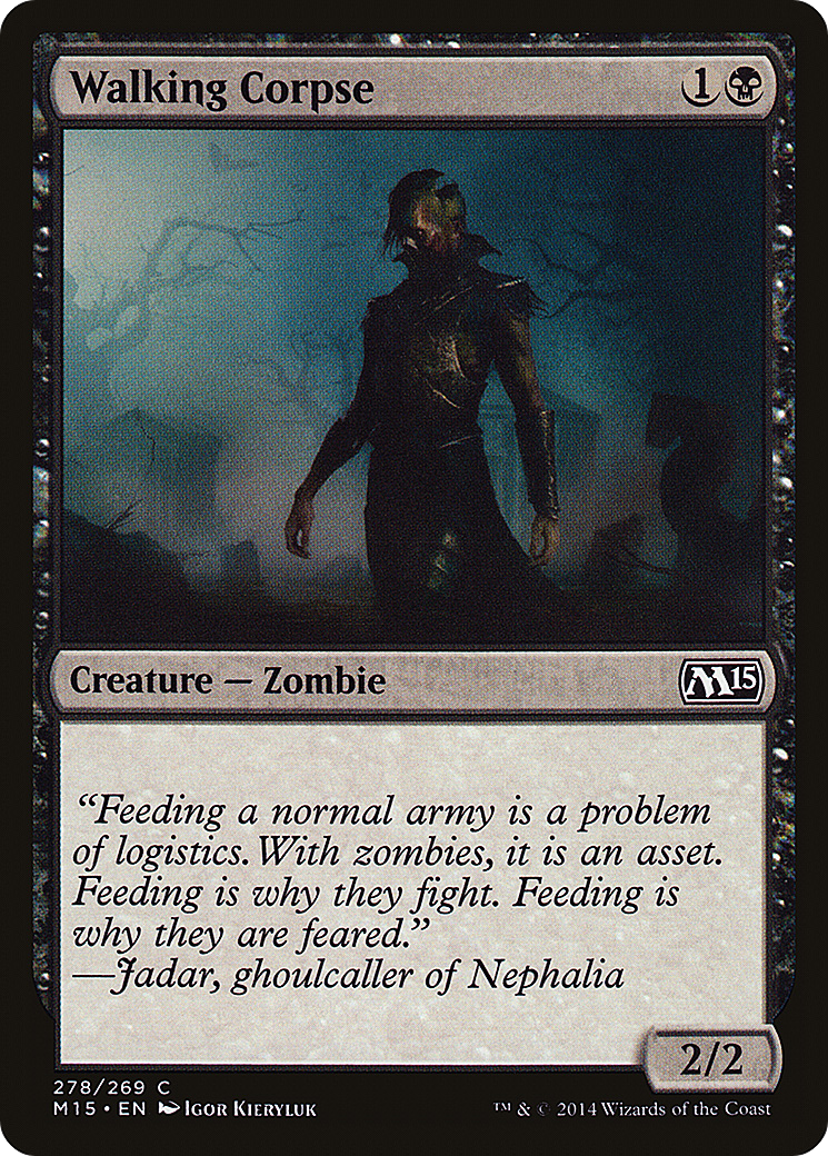 Walking Corpse [Magic 2015] Foil