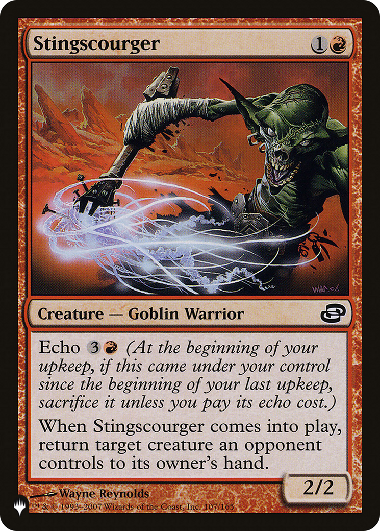 Stingscourger [The List Reprints] | Silver Goblin