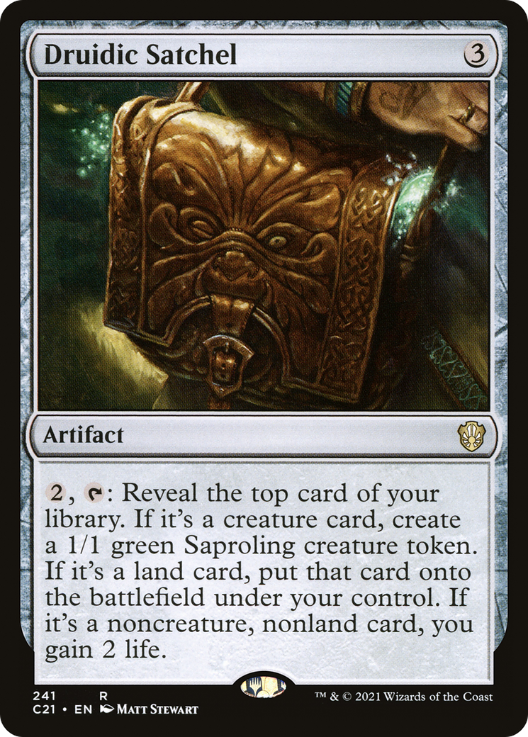 Druidic Satchel [Commander 2021]