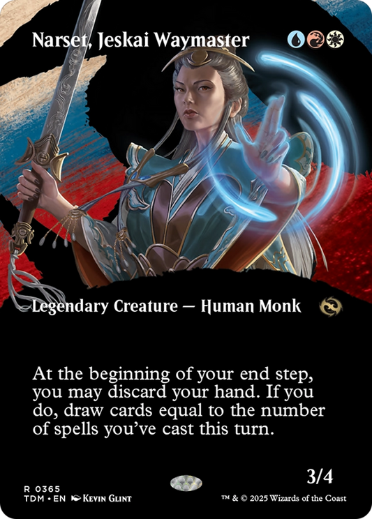Narset, Jeskai Waymaster (Borderless) (365) - Tarkir: Dragonstorm