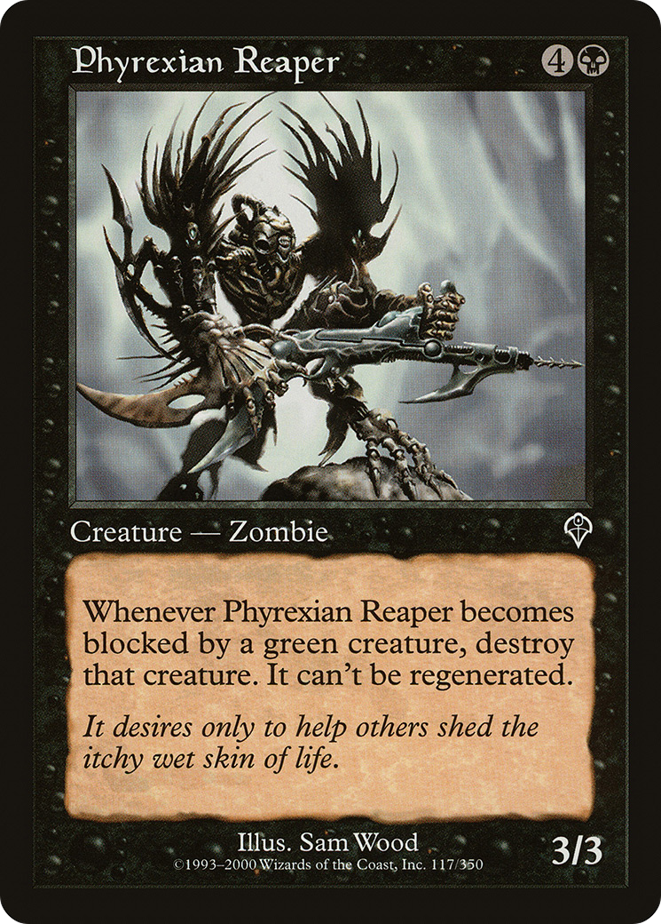 Phyrexian Reaper [Invasion] Foil