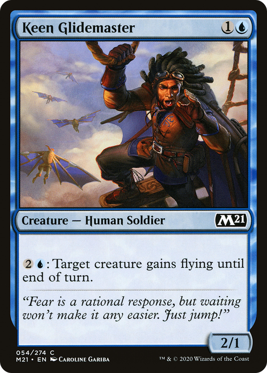 Keen Glidemaster [Core Set 2021] Foil