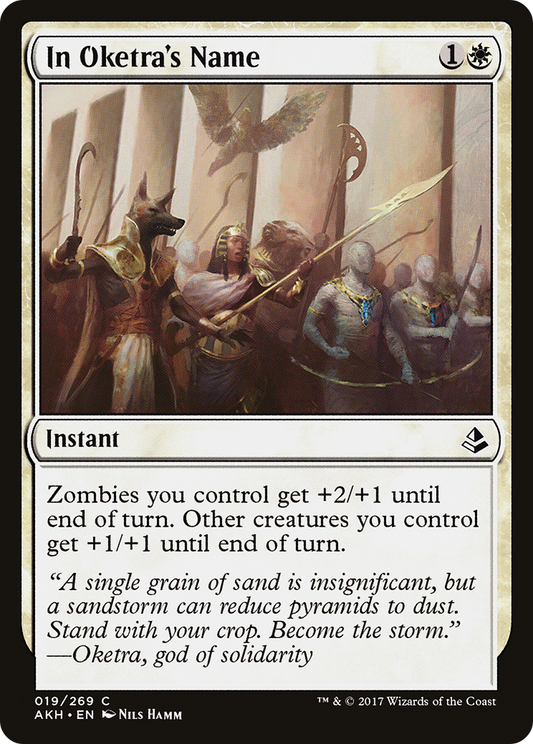 In Oketra's Name [Amonkhet] Foil