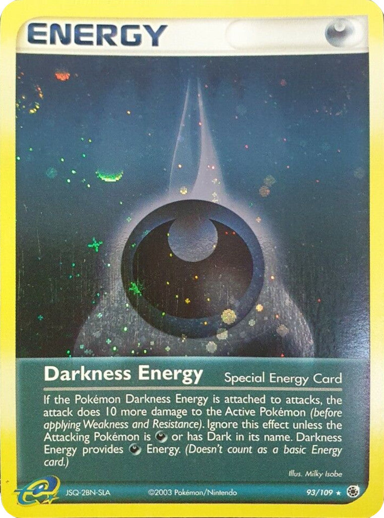 Darkness Energy (93/109) (Cosmos Holo) [EX: Ruby & Sapphire] | Silver Goblin