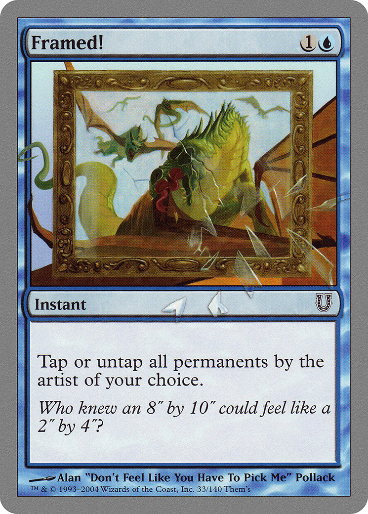 Framed! (033) Foil - Unhinged