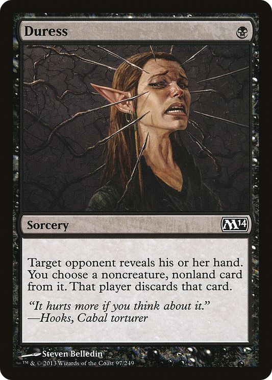 Duress [Magic 2014] Foil