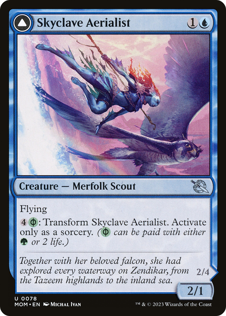Skyclave Aerialist // Skyclave Invader [March of the Machine] Foil