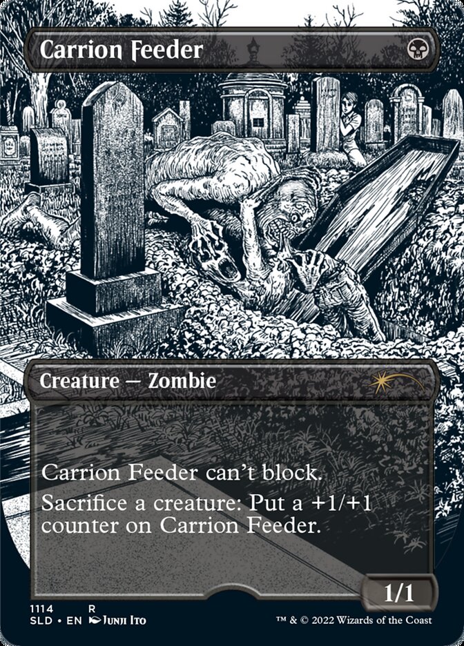 Carrion Feeder (Borderless) [Secret Lair Drop Series] | Silver Goblin
