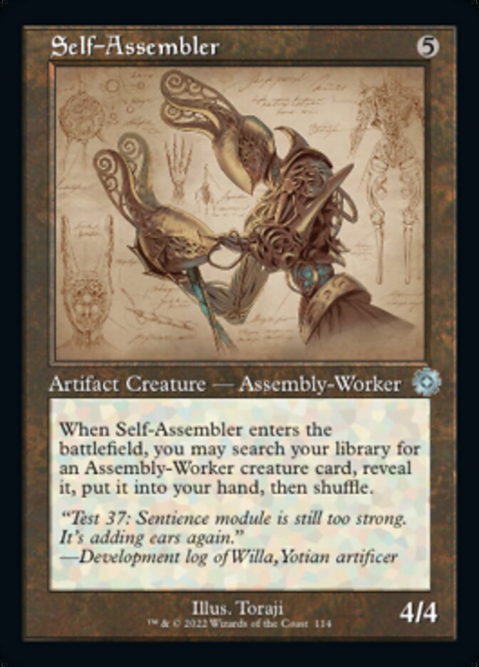 Self-Assembler (Retro Schematic) [The Brothers' War Retro Artifacts] | Silver Goblin