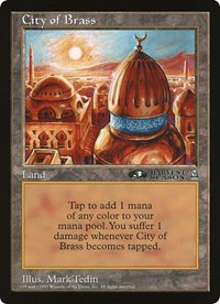 City of Brass (Oversized) [Oversize Cards] | Silver Goblin