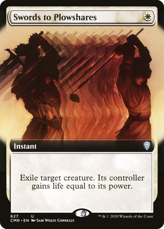 Swords to Plowshares (Extended Art) [Commander Legends] Foil