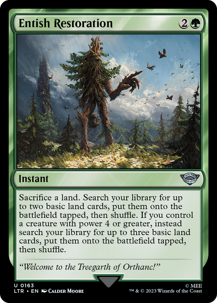 Entish Restoration [The Lord of the Rings: Tales of Middle-Earth] Foil