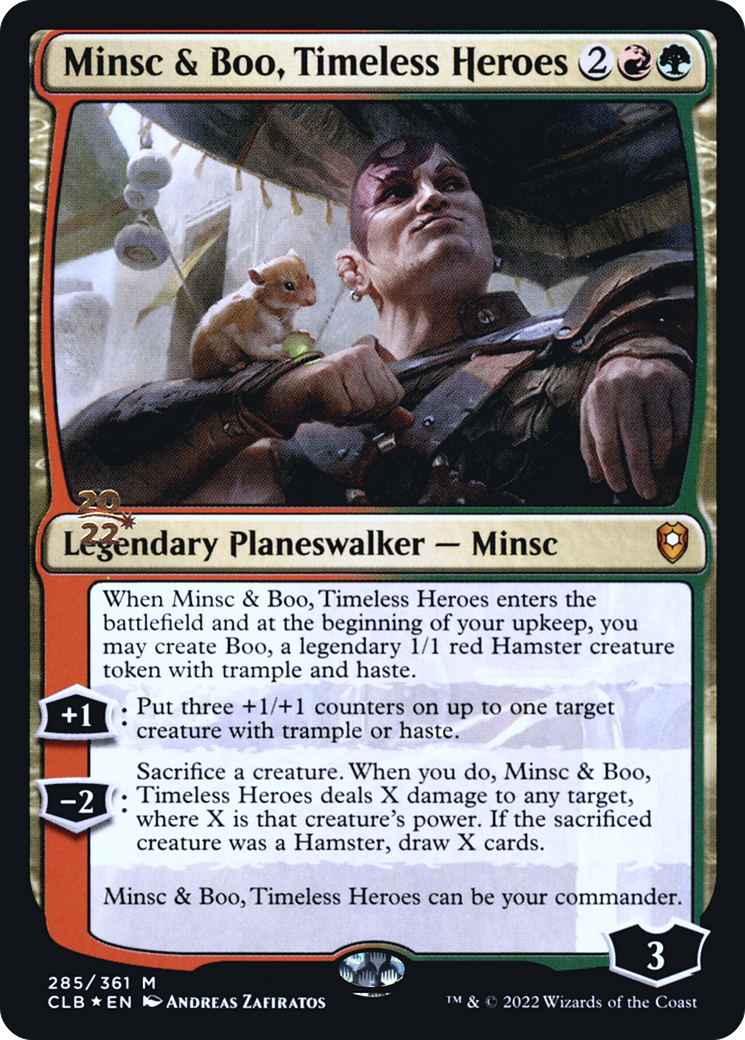 Minsc & Boo, Timeless Heroes (Promo Pack) [The Lost Caverns of Ixalan Promos] | Silver Goblin