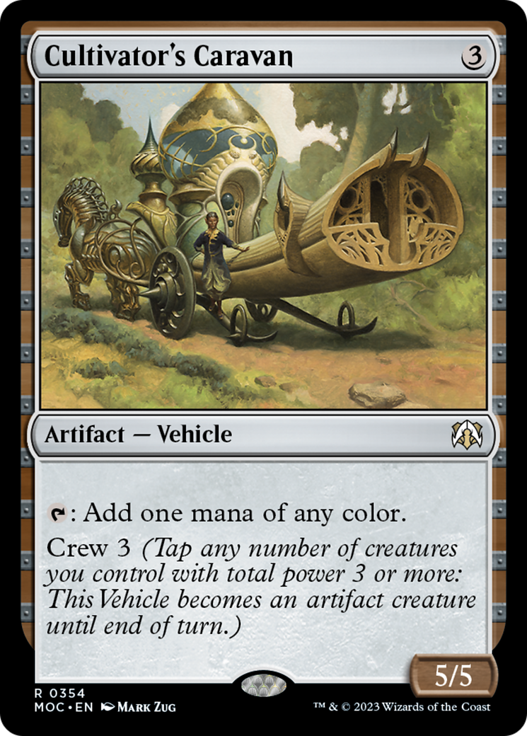 Cultivator's Caravan [March of the Machine Commander] | Silver Goblin