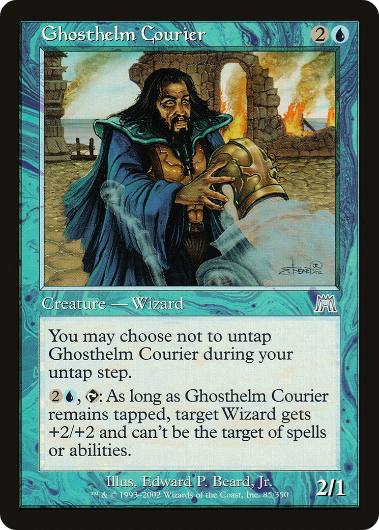 Ghosthelm Courier [Onslaught] Foil