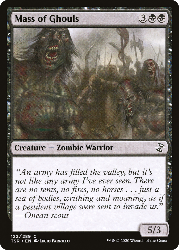 Mass of Ghouls [Time Spiral Remastered] Foil