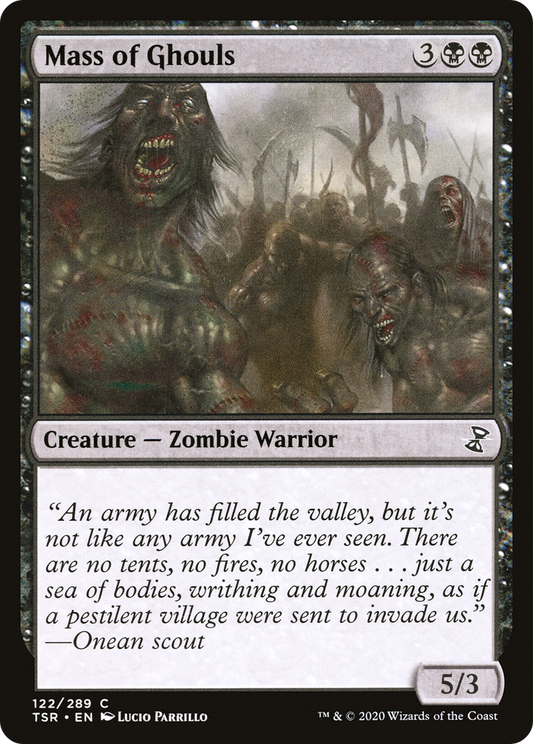 Mass of Ghouls [Time Spiral Remastered] Foil