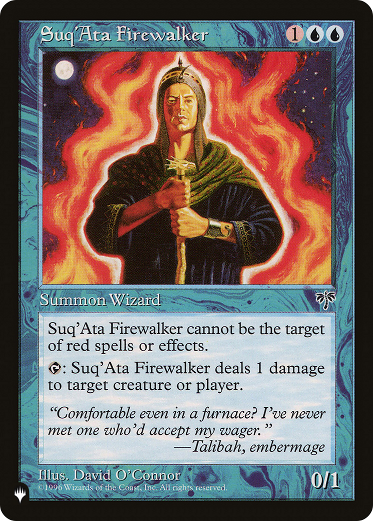 Suq'Ata Firewalker [The List Reprints] | Silver Goblin