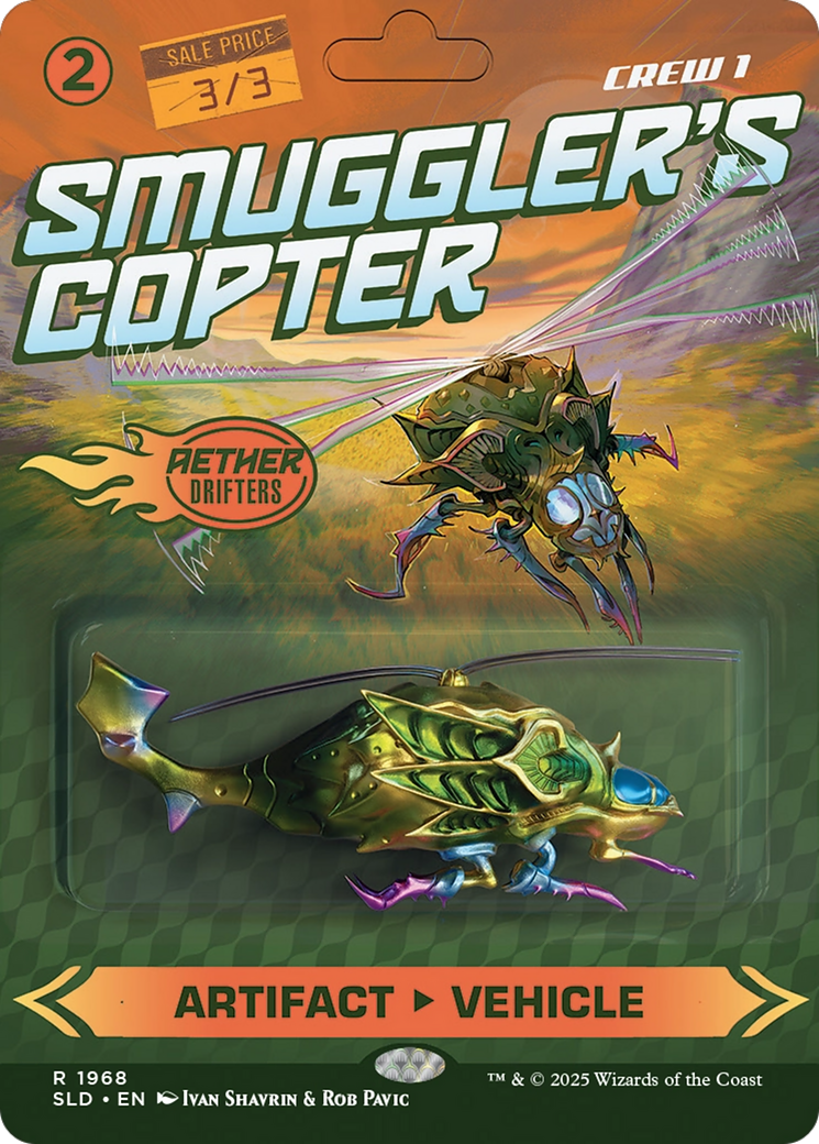 Smuggler's Copter // Smuggler's Copter (1968) Foil - Secret Lair Drop