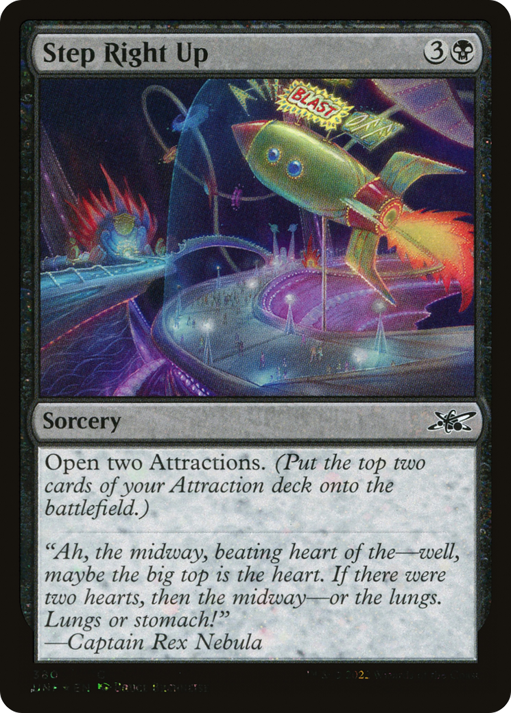 Step Right Up (Galaxy Foil) [Unfinity]