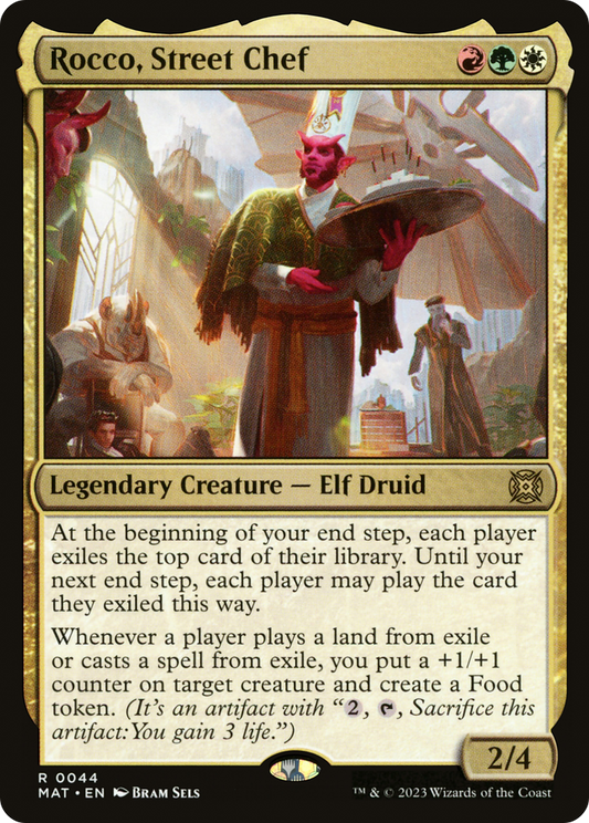 Rocco, Street Chef [March of the Machine: The Aftermath] Foil