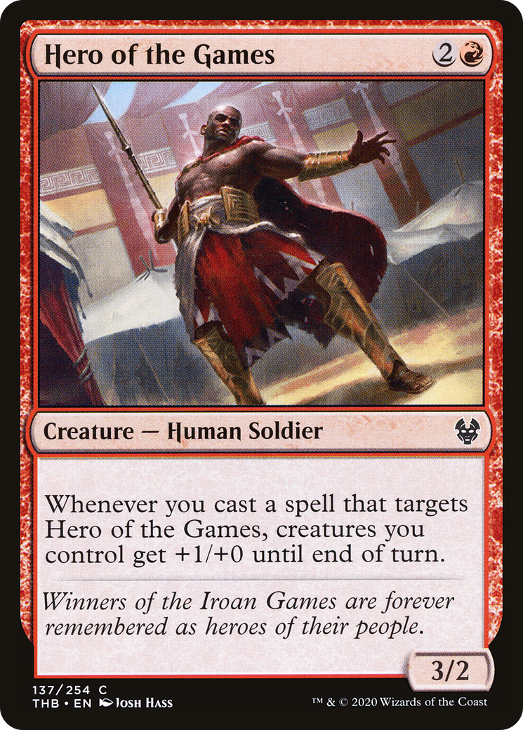 Hero of the Games [Theros Beyond Death] Foil