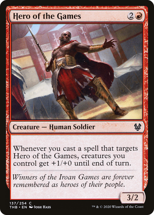 Hero of the Games [Theros Beyond Death] Foil